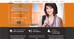 Desktop Screenshot of northbellmoredental.com